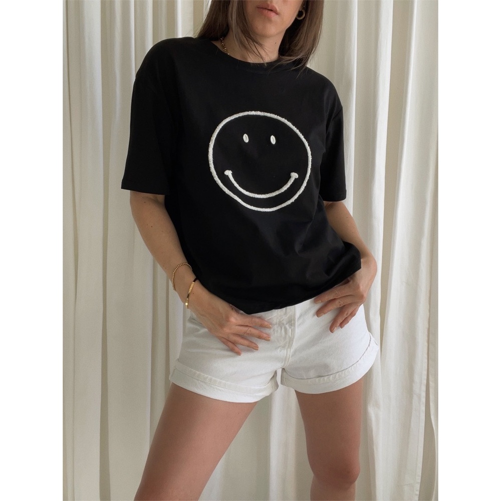 NEW • ALLEGRA TEE — In Black - Picture 4 of 6